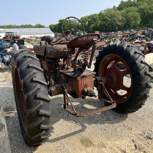 Used International H Tractor parts.