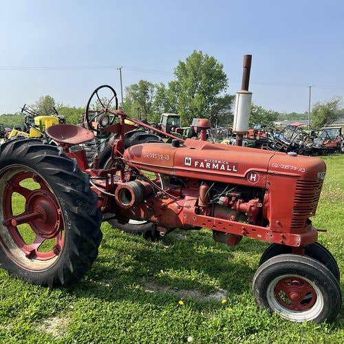 Used International H Tractor parts.