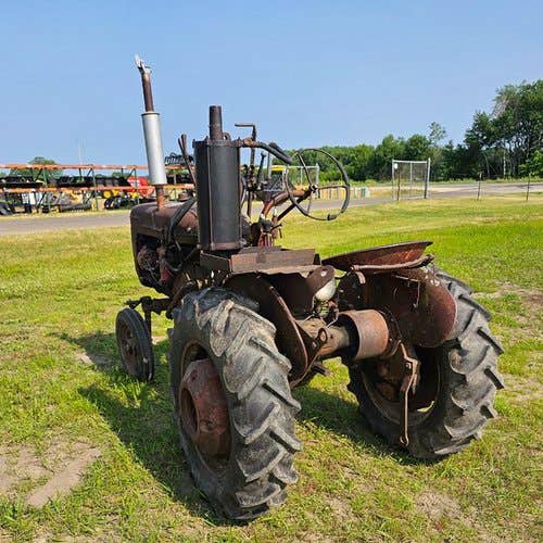 Used International A Tractor parts.
