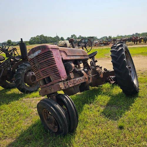 Used International M Tractor parts.