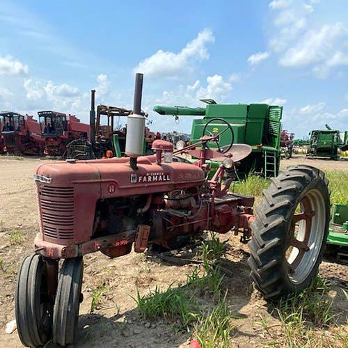 1950 Used International H Tractor parts.