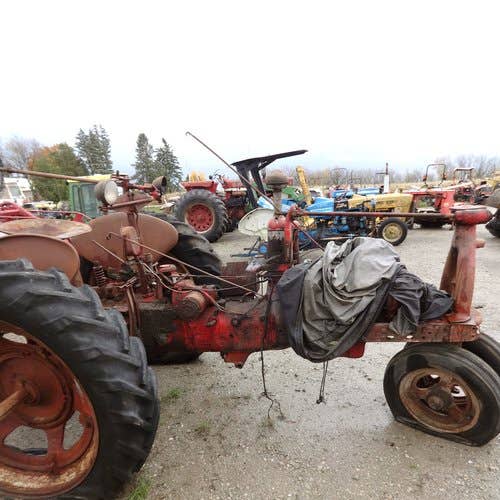 Used International H Tractor parts.