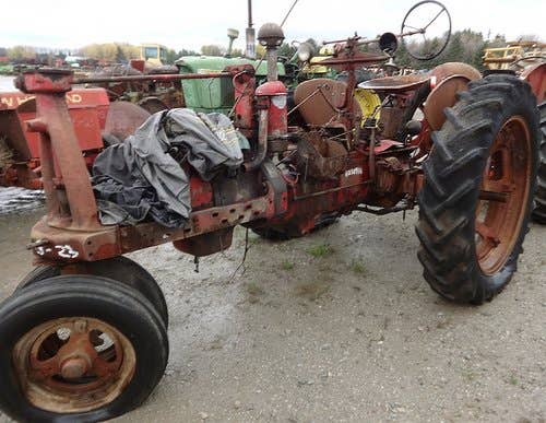 Used International H Tractor parts.