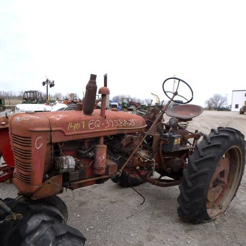 Used International C Tractor parts.