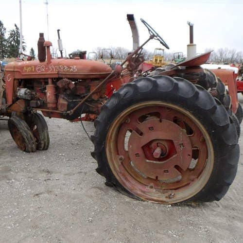 Used International C Tractor parts.