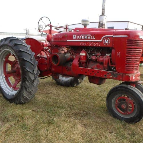 Used International M Tractor parts.