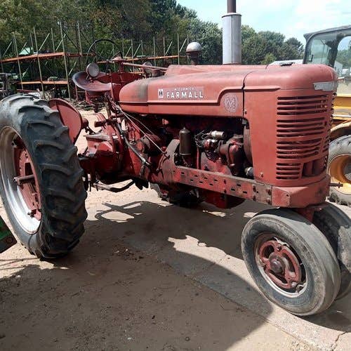 Used International M Tractor parts.