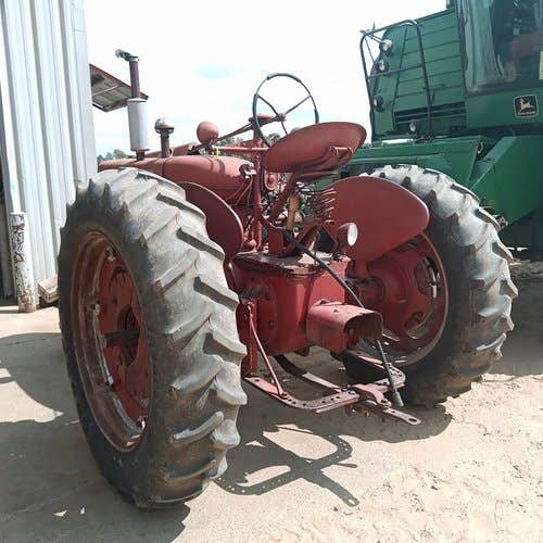 Used International M Tractor parts.