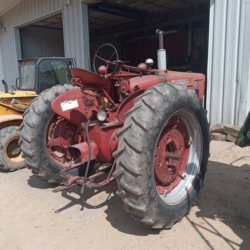Used International M Tractor parts.