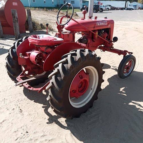 Used International A Tractor parts.