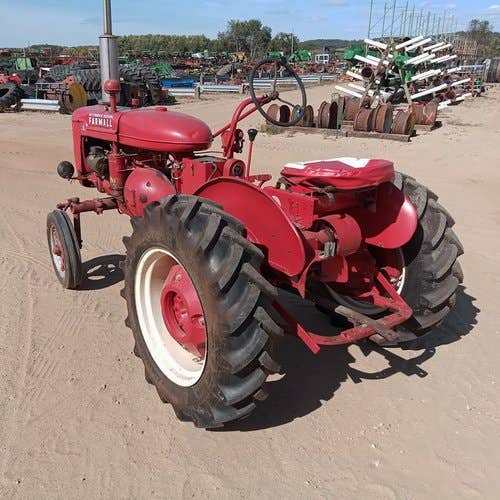 Used International A Tractor parts.