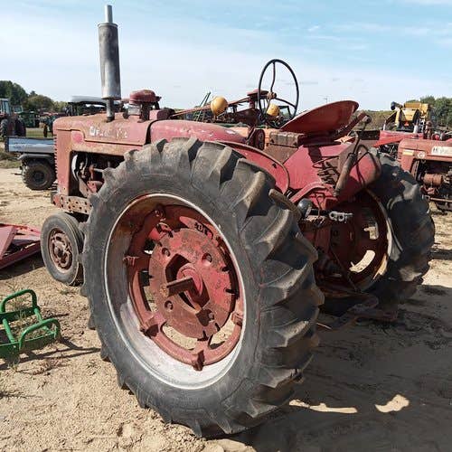 Used International M Tractor parts.
