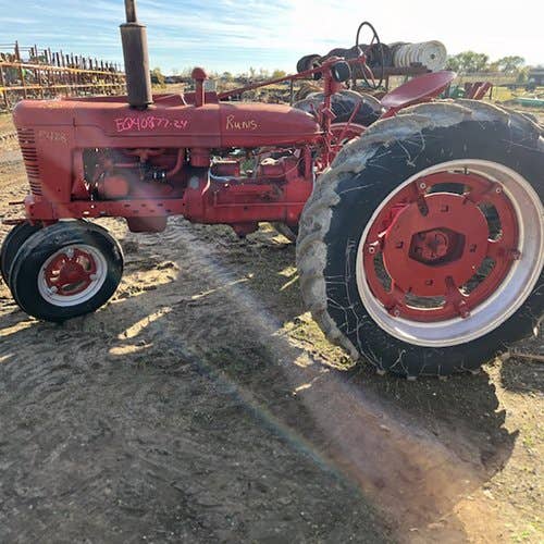 Used International H Tractor parts.