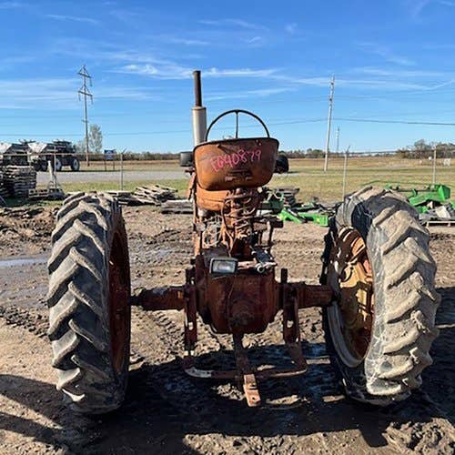 Used International M Tractor parts.