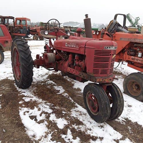 Used International H Tractor parts.