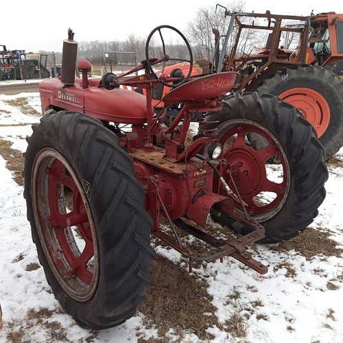 Used International H Tractor parts.