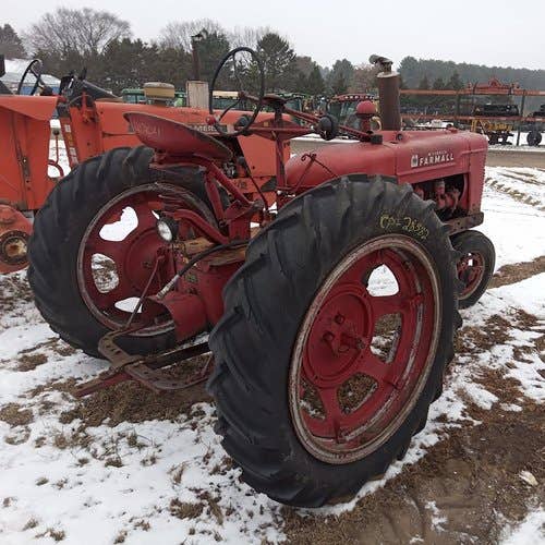 Used International H Tractor parts.