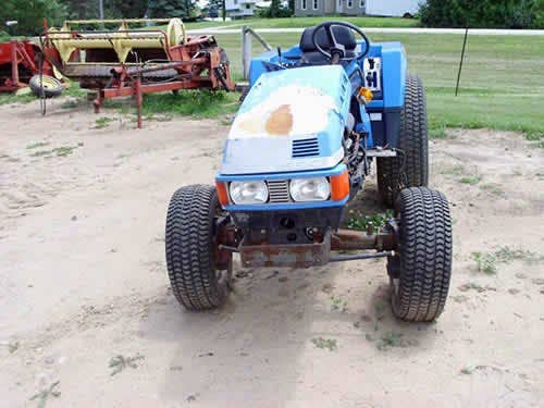 Used Iseki TU320 Tractor parts.