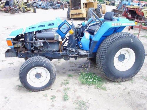 Used Iseki TU320 Tractor parts.