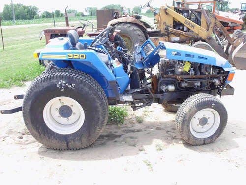 Used Iseki TU320 Tractor parts.