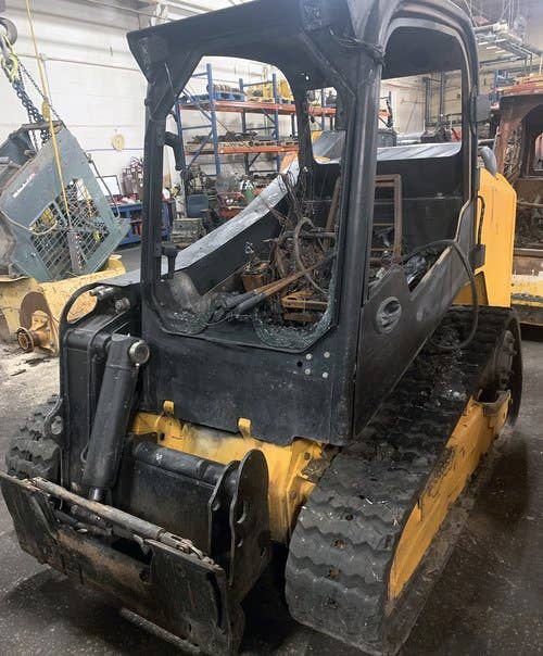 Used JCB 225T Skid Steer Loader parts.