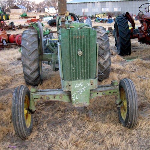 Used John Deere 1010 Tractor parts.