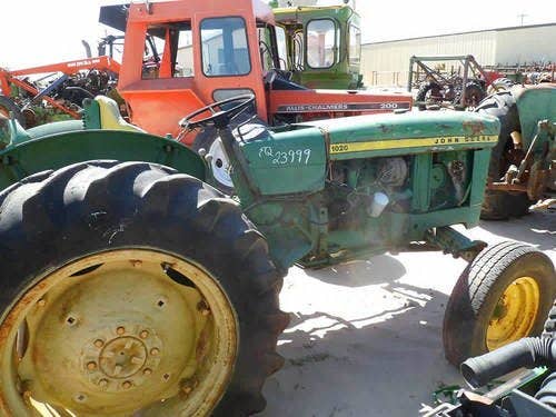 Used John Deere 1020 Tractor parts.