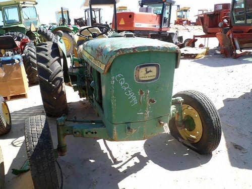 Used John Deere 1020 Tractor parts.