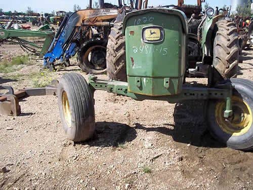 Used John Deere 1020 Tractor parts.