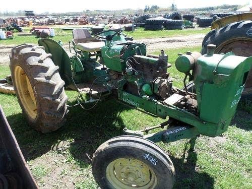 Used John Deere 1020 Tractor parts.
