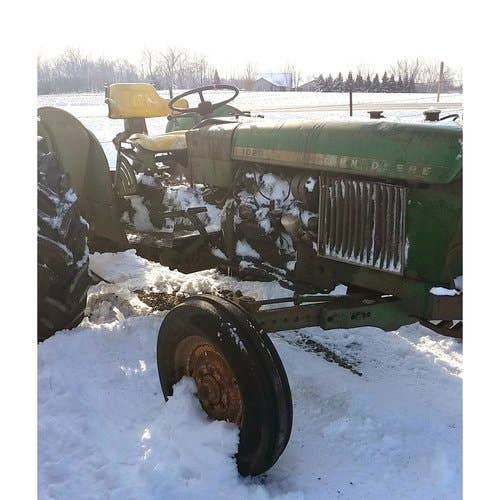 Used John Deere 1020 Tractor parts.