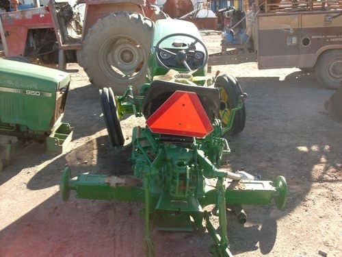 Used John Deere 1050 Tractor parts.