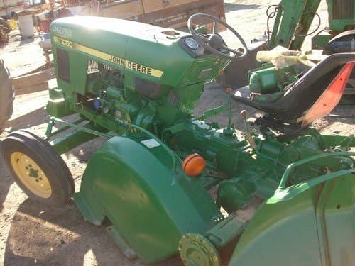 Used John Deere 1050 Tractor parts.