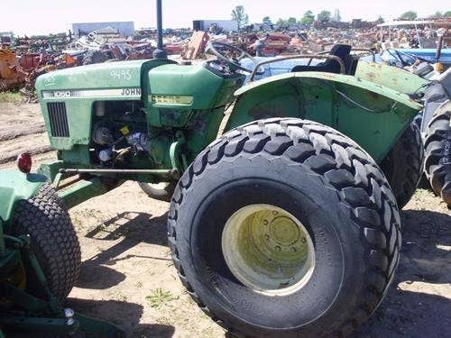 Used John Deere 1050 Tractor parts.