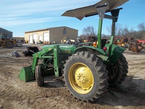 Used John Deere 1050 Tractor parts.