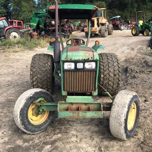 Used John Deere 1050 Tractor parts.
