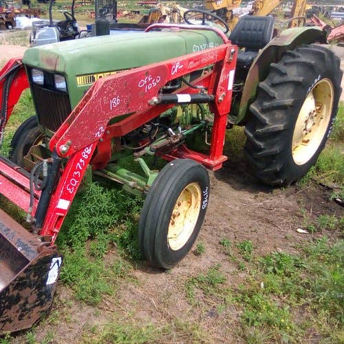 Used John Deere 1050 Tractor parts.