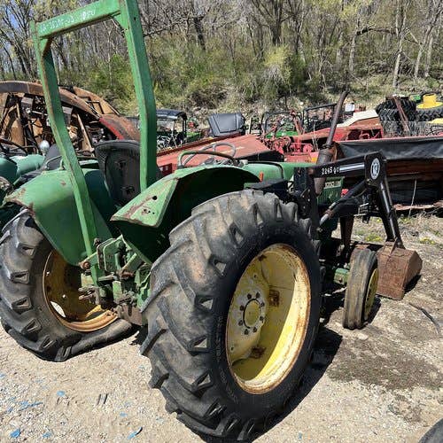 Used John Deere 1050 Tractor parts.