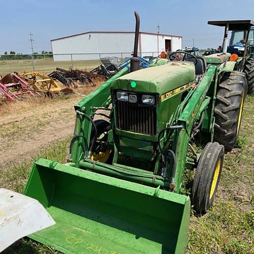 Used John Deere 1050 Tractor parts.
