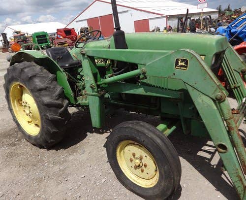 Used John Deere 1050 Tractor parts.