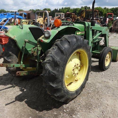 Used John Deere 1050 Tractor parts.