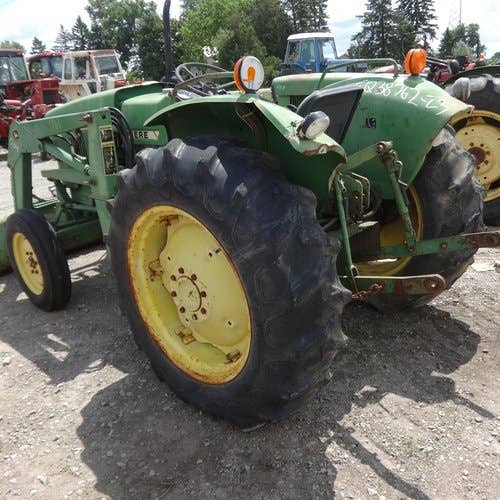 Used John Deere 1050 Tractor parts.