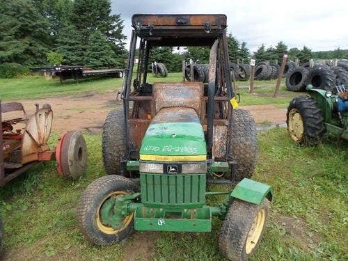 Used John Deere 1070 Tractor parts.