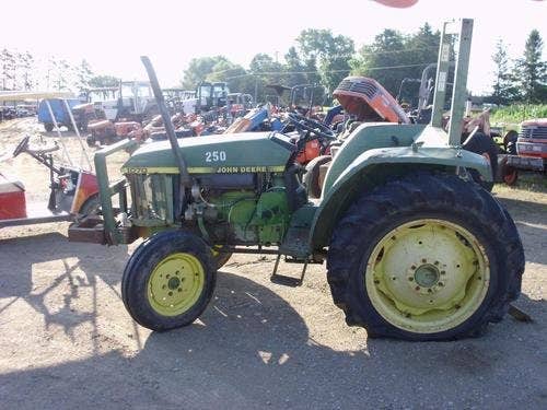 Used John Deere 1070 Tractor parts.