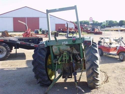 Used John Deere 1070 Tractor parts.