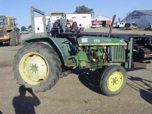 Used John Deere 1070 Tractor parts.