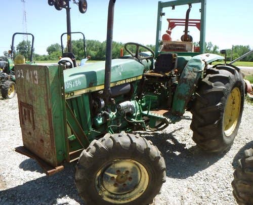 Used John Deere 1070 Tractor parts.