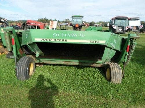 Used John Deere 1219 Hay Cutting parts.