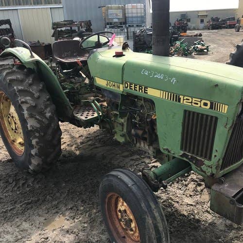 Used John Deere 1250 Tractor parts.