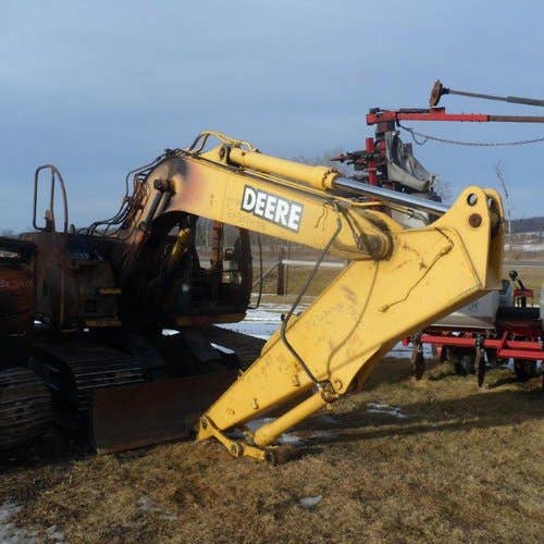 Used John Deere 135C Construction & Industrial parts.